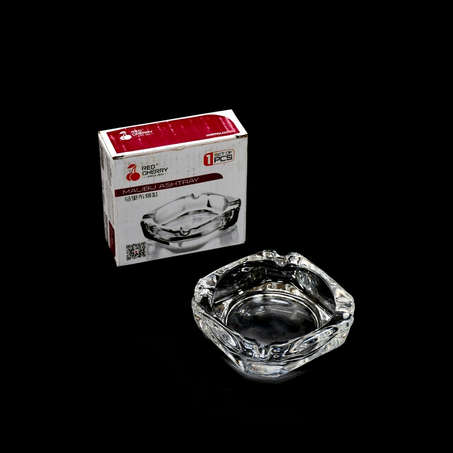 4064 Glass Brunswick Crystal Quality Cigar Cigarette Ashtray Round Tabletop for Home Office Indoor Outdoor Home Decor DeoDap 4064 Glass Brunswick Crystal Quality Cigar Cigarette Ashtray Round Tabletop for Home Office Indoor Outdoor Home Decor DeoDap